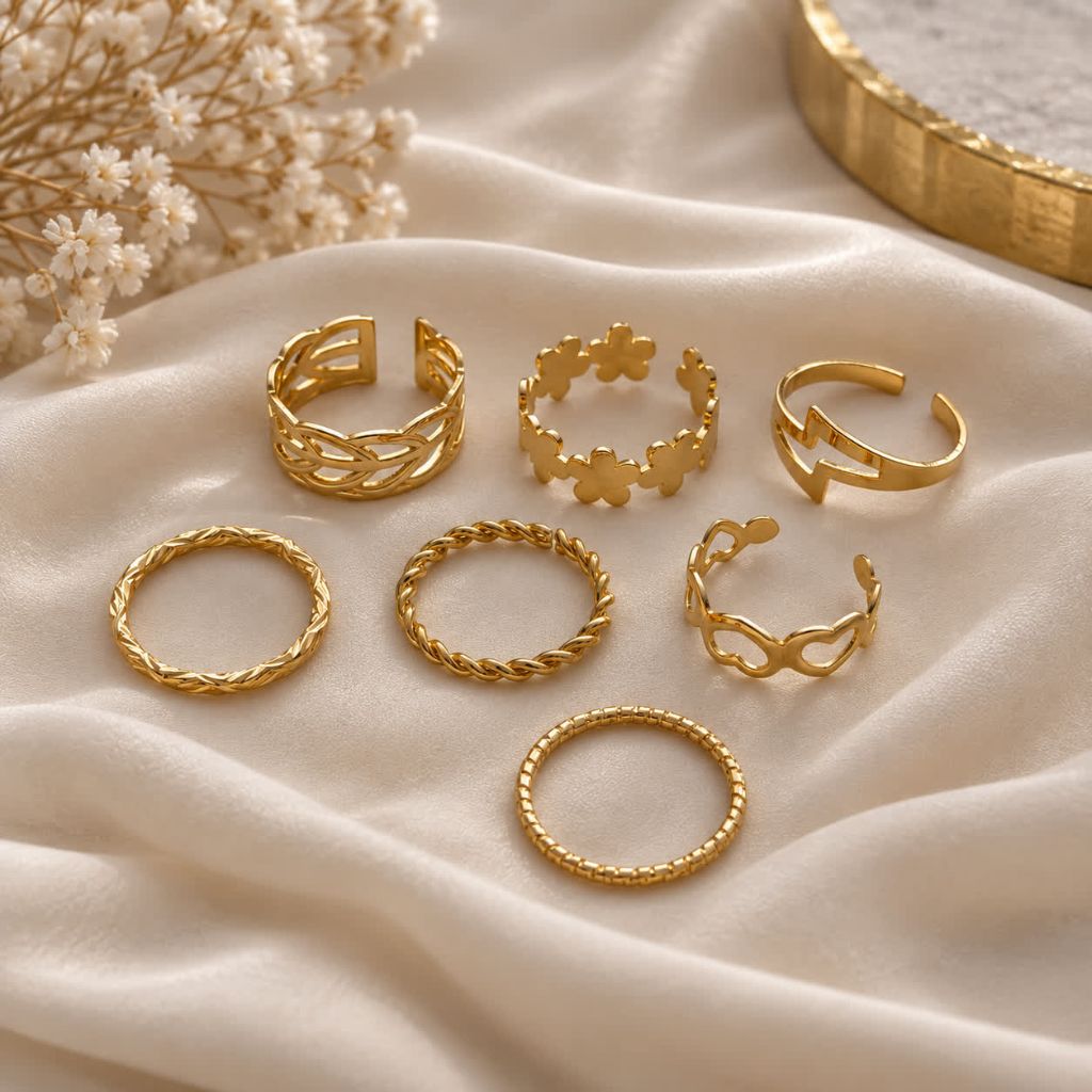 انگشتر پکی Fashion Jewelry کد 3761